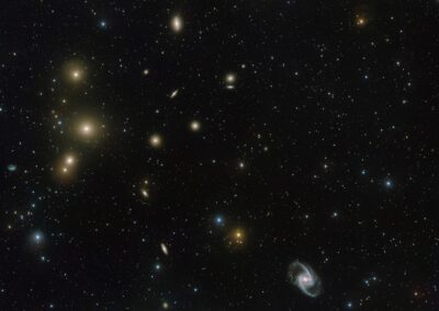 Core of the Fornax Cluster of galaxies