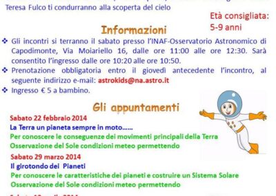 Locandina AstroKids 2014