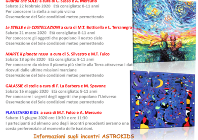 Locandina AstroKids 2020