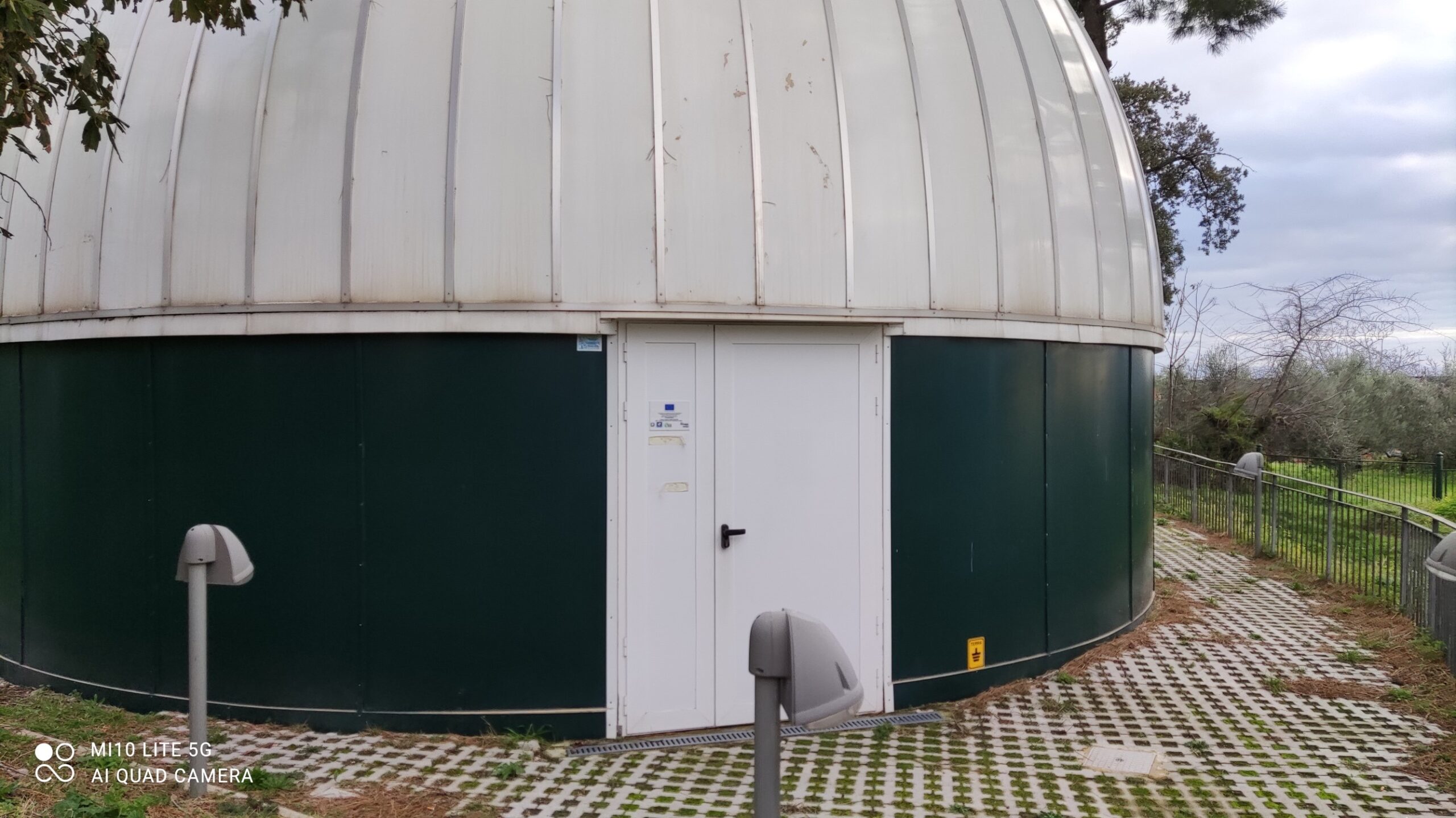 La cupola del Planetario dell’INAF/Osservatorio Astronomico di Capodimonte, Napoli